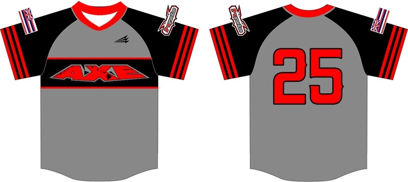 Team Axe Hawaii Custom Baseball Jersey #5