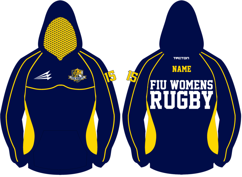 FIU Women&#39;s Rugby Winterproof Sublimated Hoodie