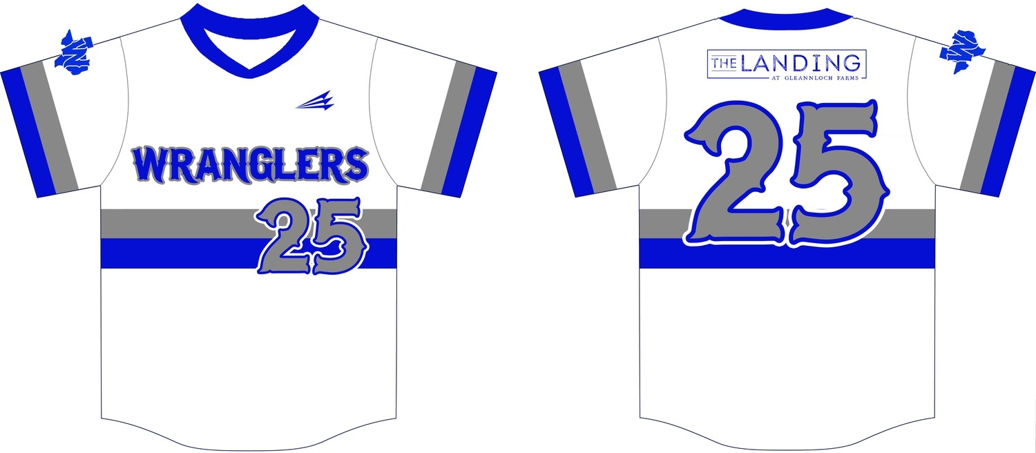 Texas Wranglers Custom Baseball Jersey #2C