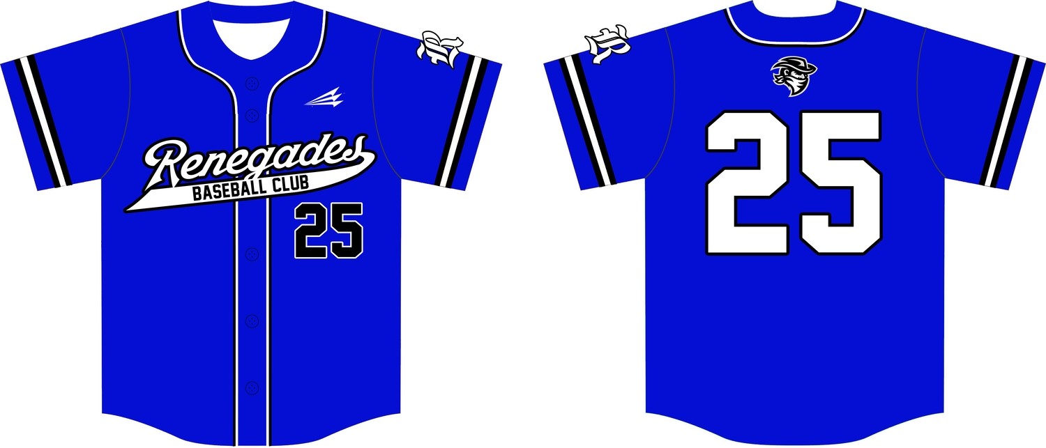 Scripps Ranch Renegades Custom Baseball Jersey #10E