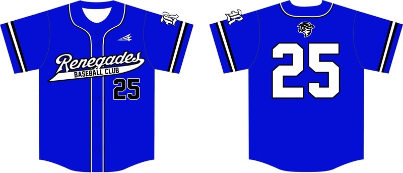 Scripps Ranch Renegades Custom Baseball Jersey #10E