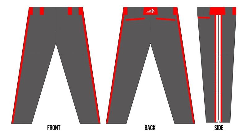 United Elite Custom Baseball Pants #2B