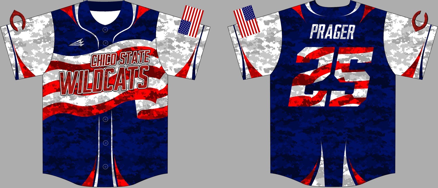 Chico State Wildcats Custom Jersey Design #5