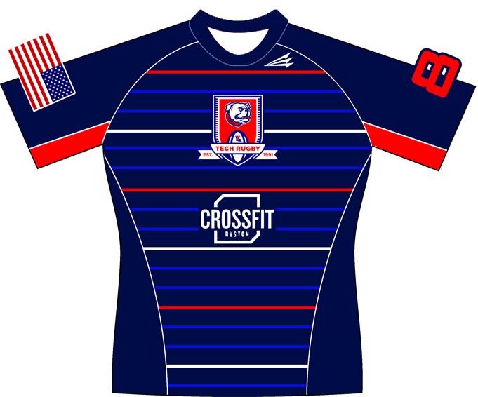 Louisiana Tech University 2014 Rugby Game Jersey