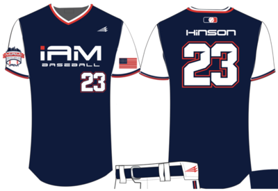 I Am Baseball Custom HexaFlex Baseball Jersey #J1