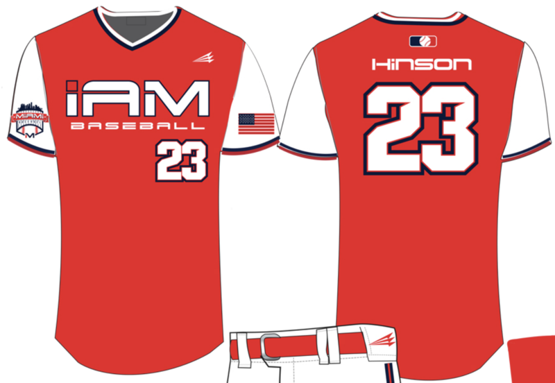 I Am Baseball Custom HexaFlex Baseball Jersey #J2