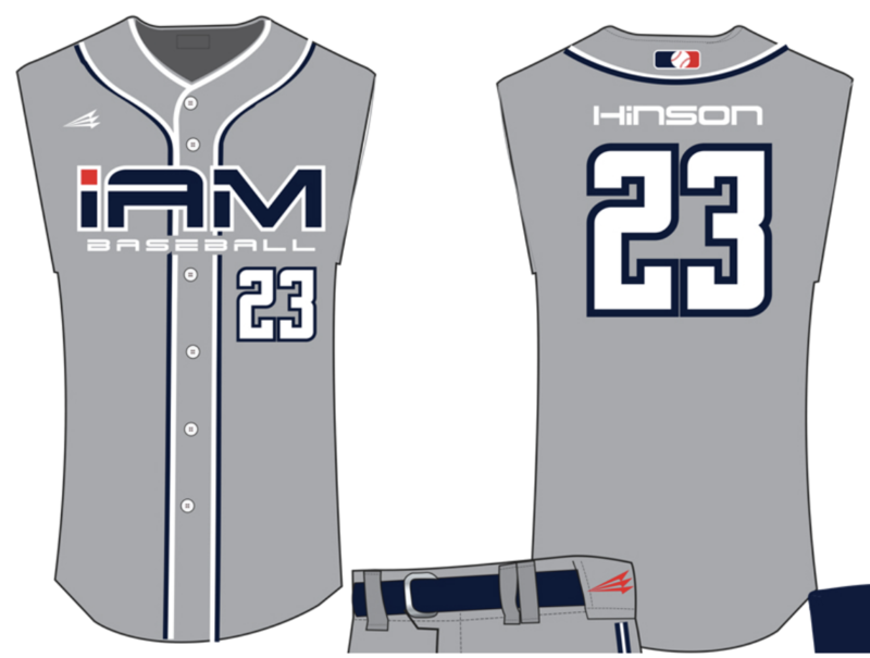 I Am Baseball Custom HexaFlex Baseball Jersey #J3