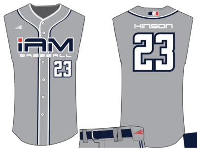 I Am Baseball Custom HexaFlex Baseball Jersey #J3