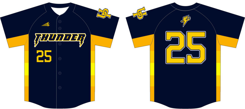 Upper Providence Blue Thunder Custom HexaFlex Baseball Jersey #J5d