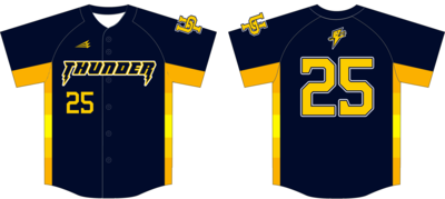Upper Providence Blue Thunder Custom HexaFlex Baseball Jersey #J5d