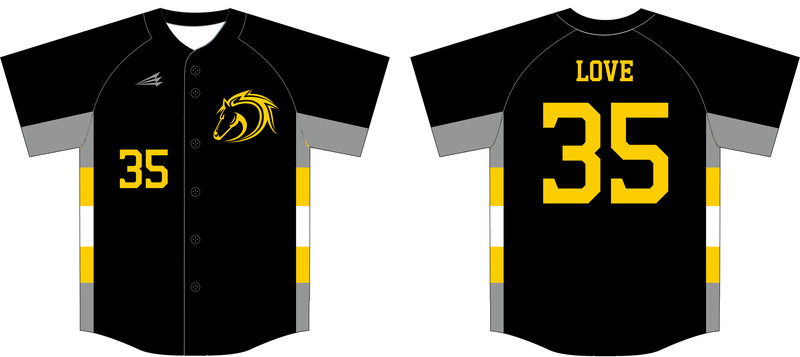 Stallions Baseball Custom HexaFlex Baseball Jersey #4b