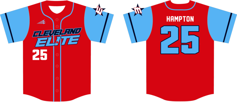 Cleveland Elite Custom HexaFlex Baseball Jersey #J6b
