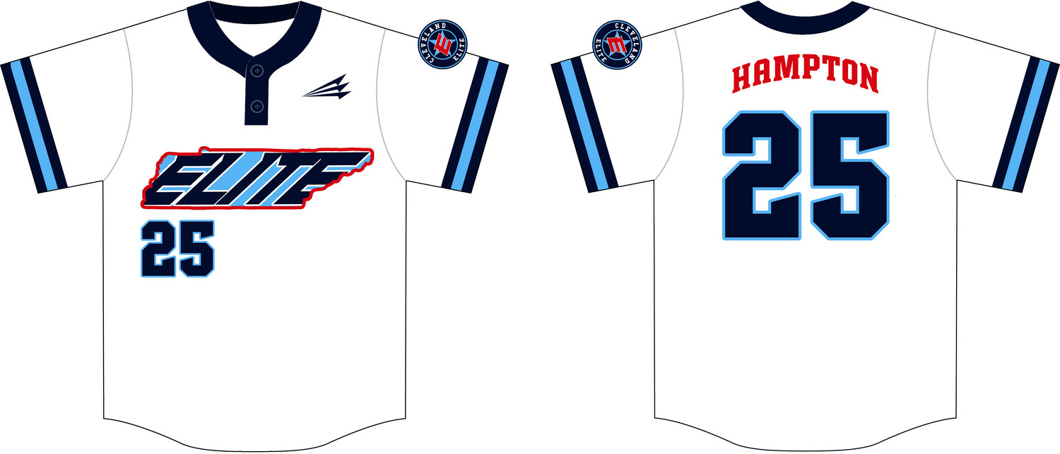 Cleveland Elite Custom HexaFlex Baseball Jersey #J8b