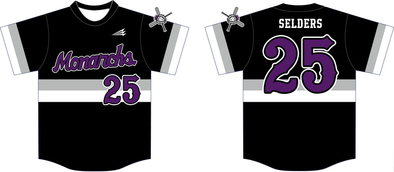 Monarchs (Selders) Custom HexaFlex Baseball Jersey - J6