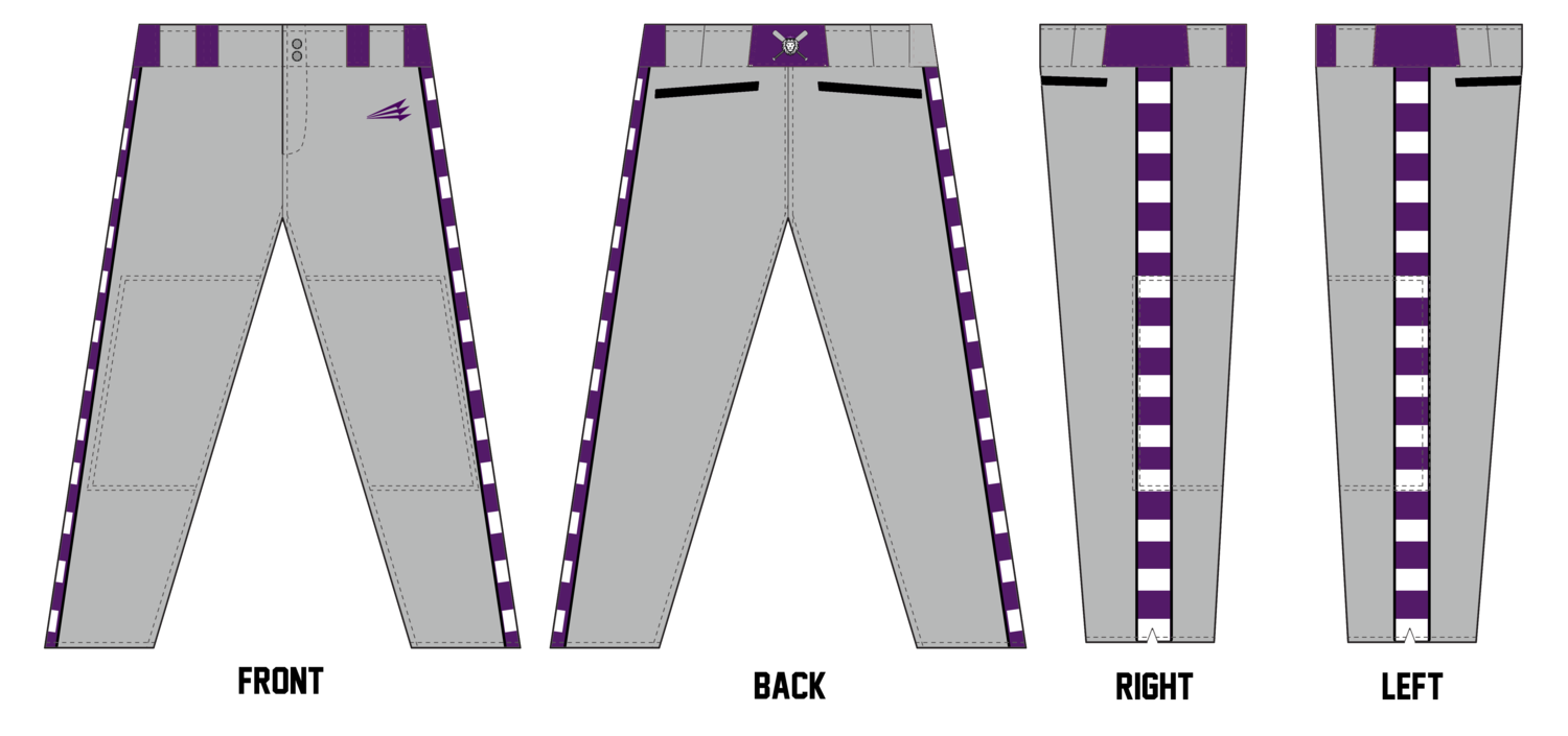 Monarchs (Selders) Custom Stacheman Elite Long Pants - BP6f