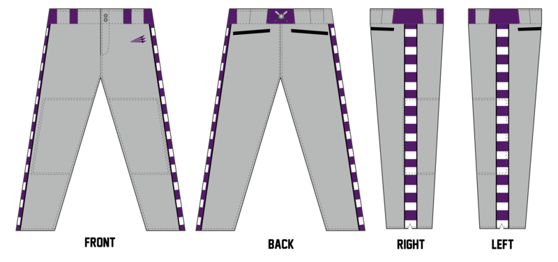 Monarchs (Selders) Custom Stacheman Elite Long Pants - BP6f