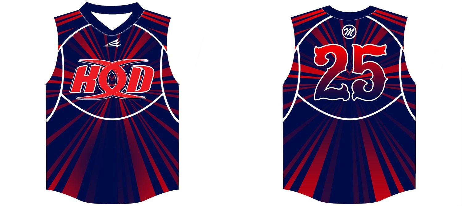 Knockout Divas Softball Jersey Design 1