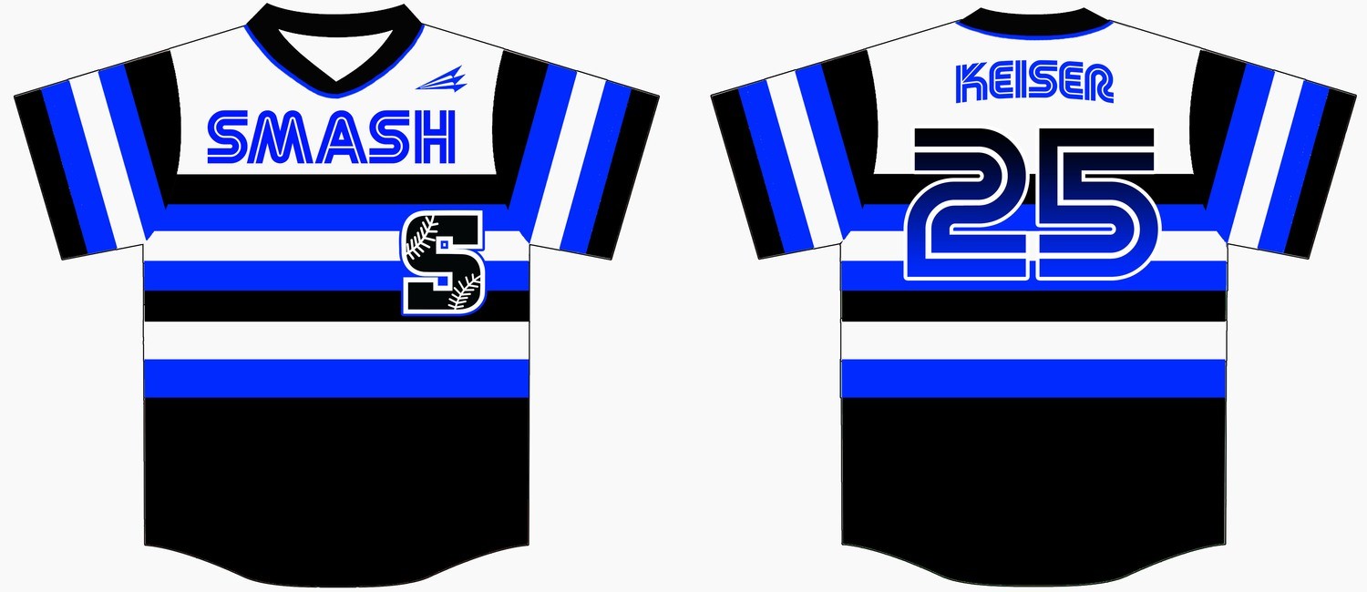 Smash Baseball Custom Jersey Design #5