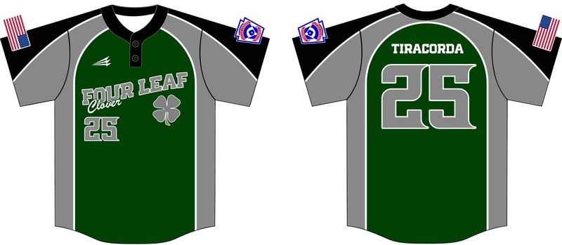 Four Leaf Clover Custom Pro Premier Baseball Jersey #2