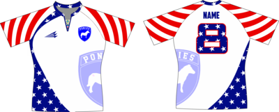 Ponies Patriotic Rugby Jersey
