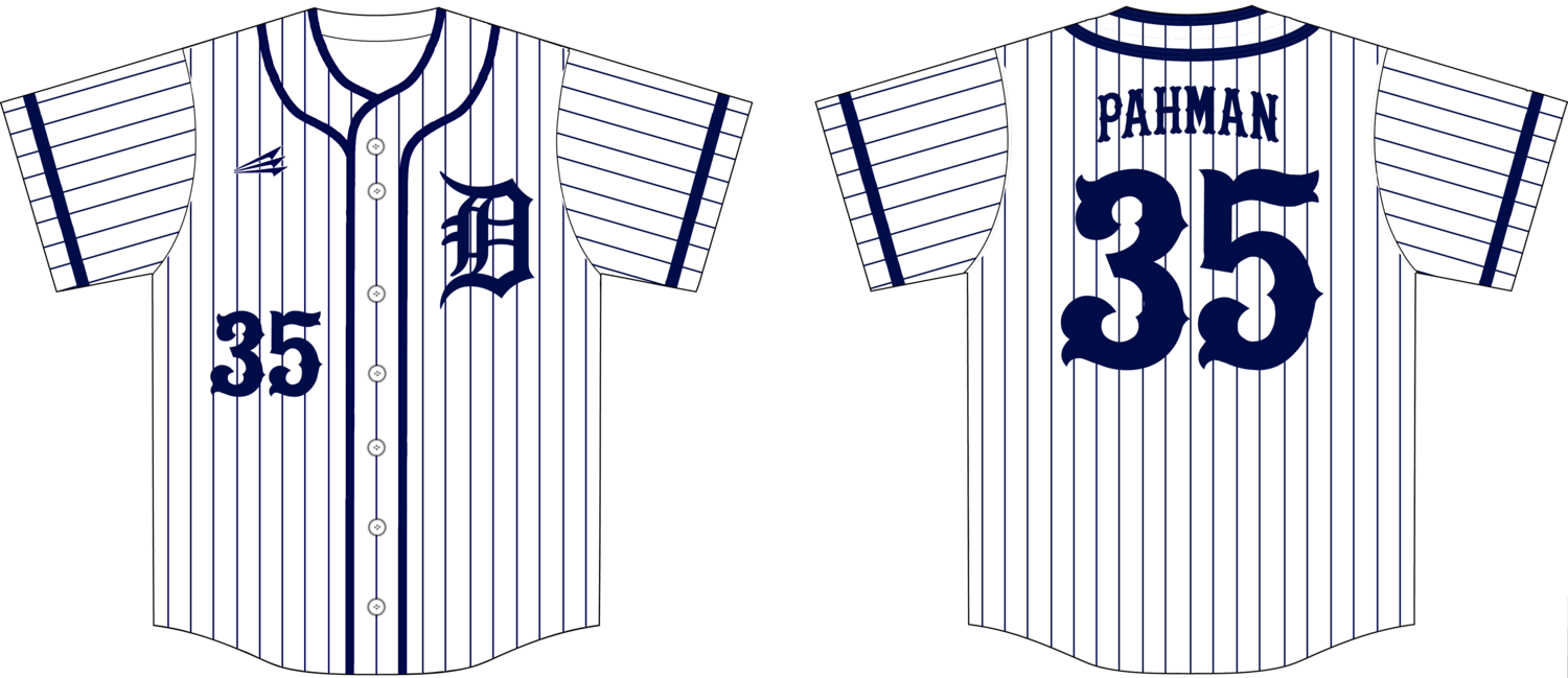 Dynasty Baseball Custom Jersey Design #3