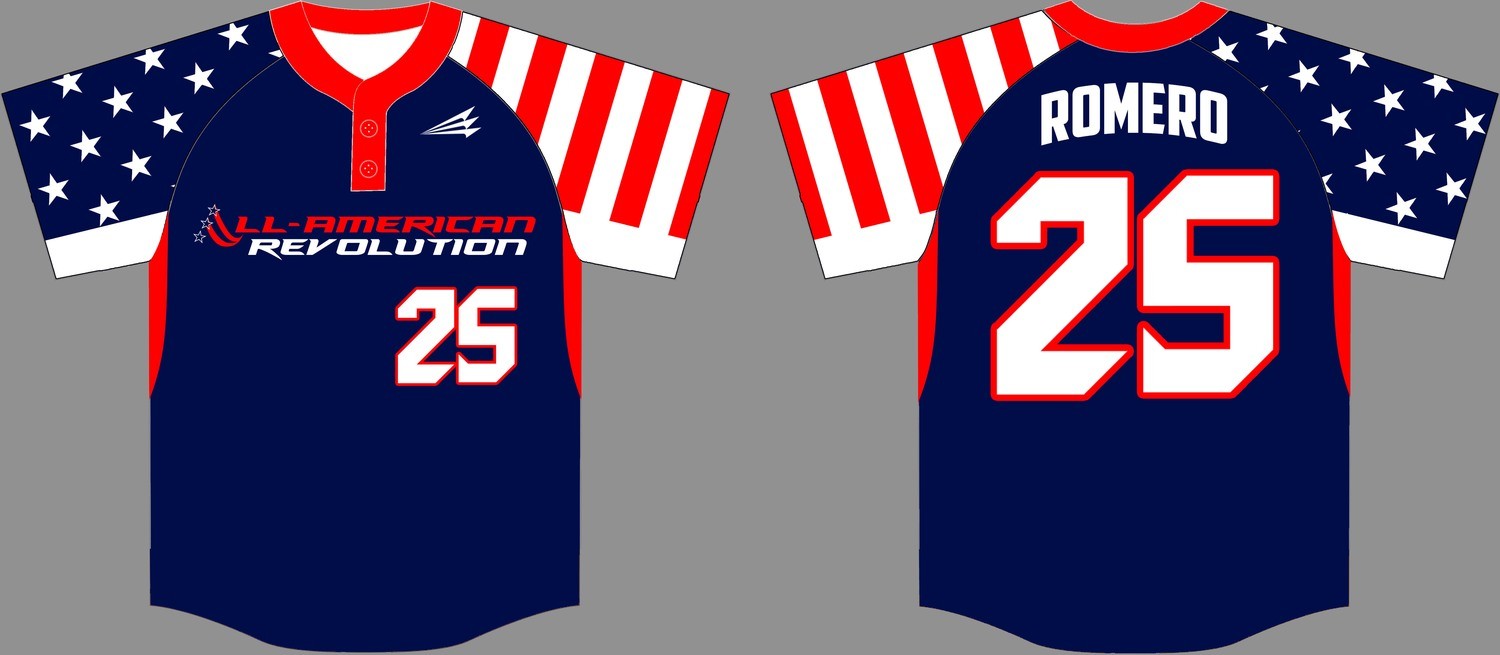 All American Revolution Baseball Jersey (1d)