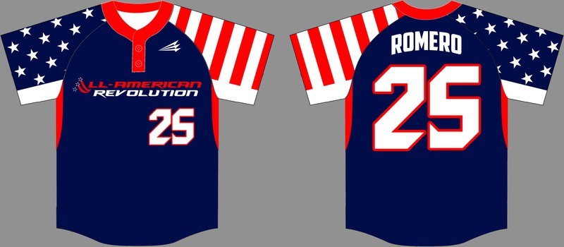 All American Revolution Baseball Jersey (1d)