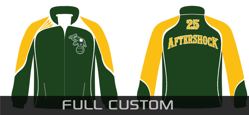 Southington Aftershock Baseball Crusader Rainproof  Track Jacket