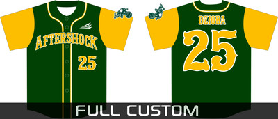 Southington Aftershock Custom Baseball Jersey #1