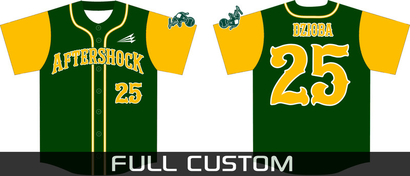 Southington Aftershock Custom Baseball Jersey #1