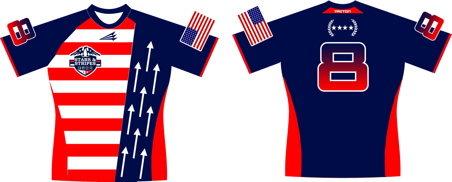 Stars &amp; Stripes Rugby Jersey