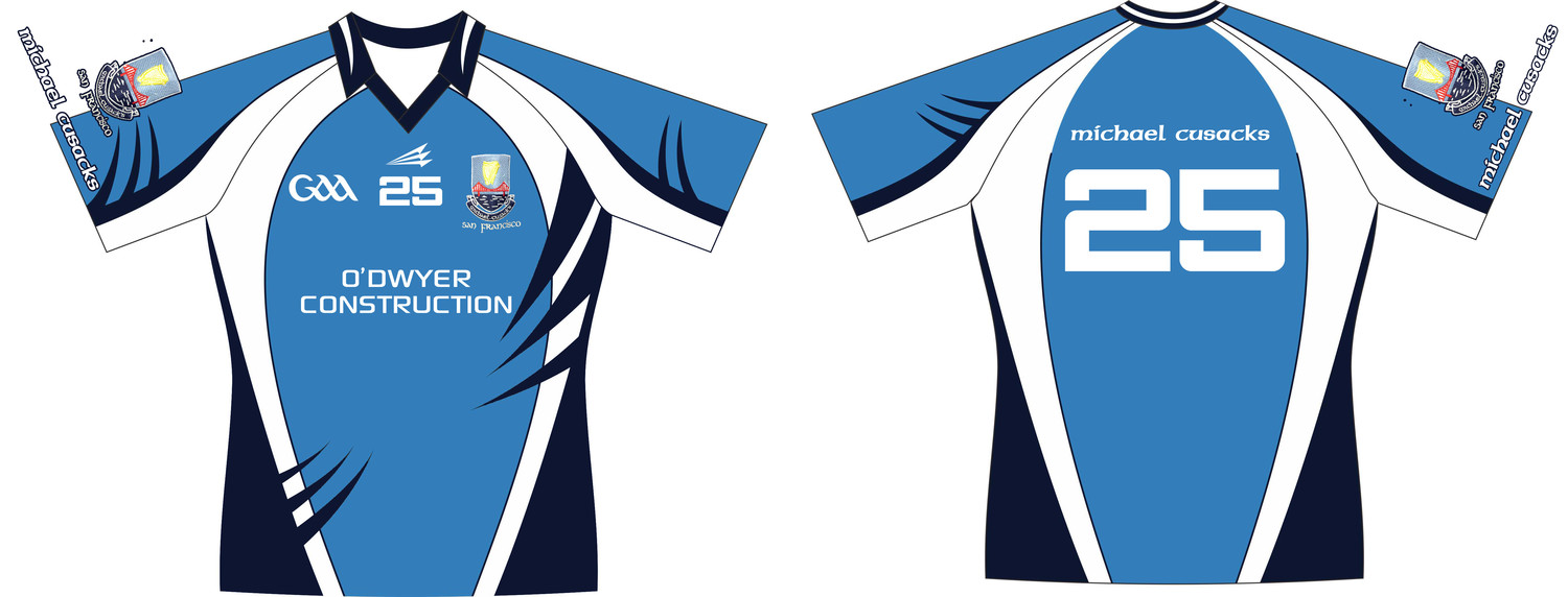 Michael Cusack&#39;s Gaelick Football Jersey