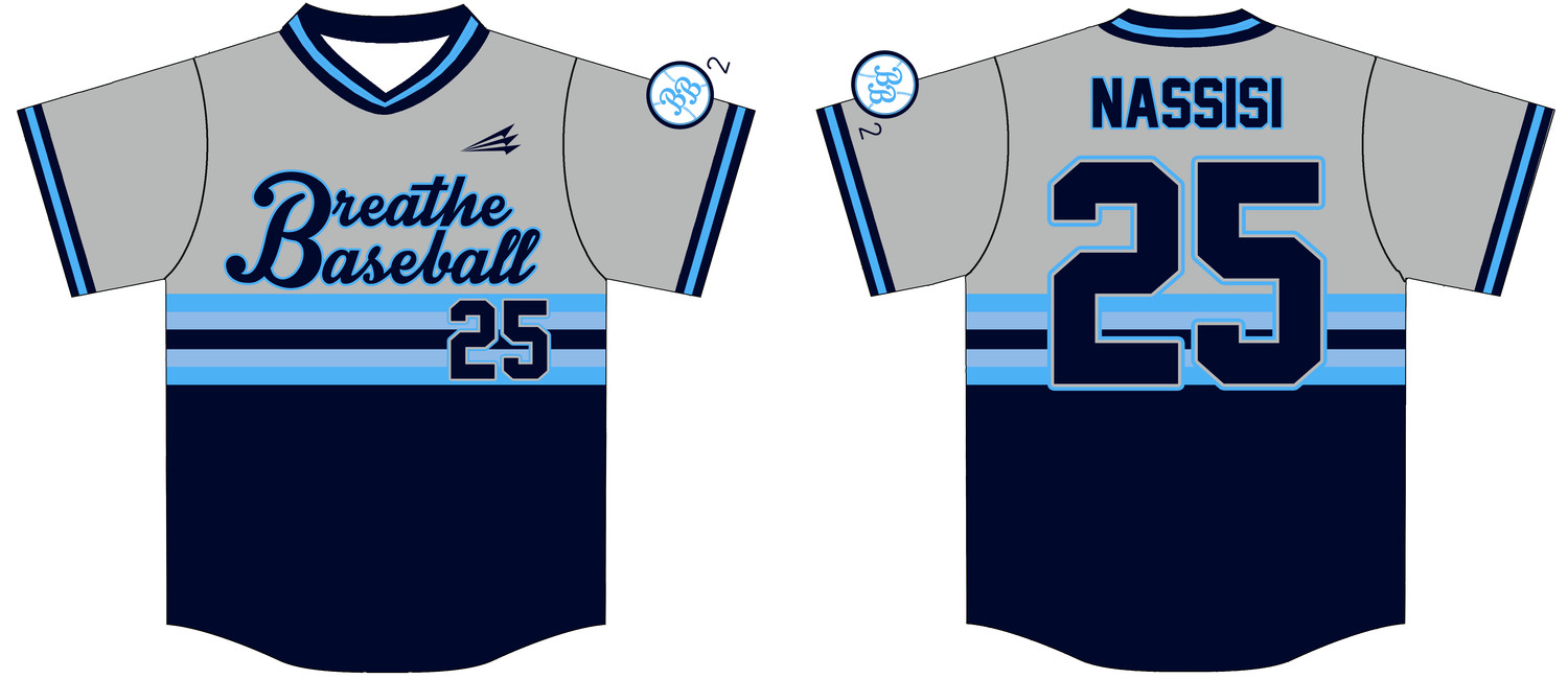 Breathe Baseball Custom Nanodri Baseball Jersey #J10