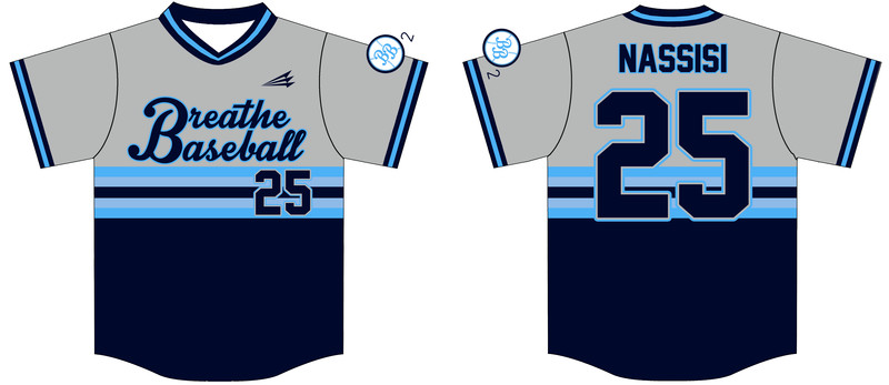 Breathe Baseball Custom Nanodri Baseball Jersey #J10