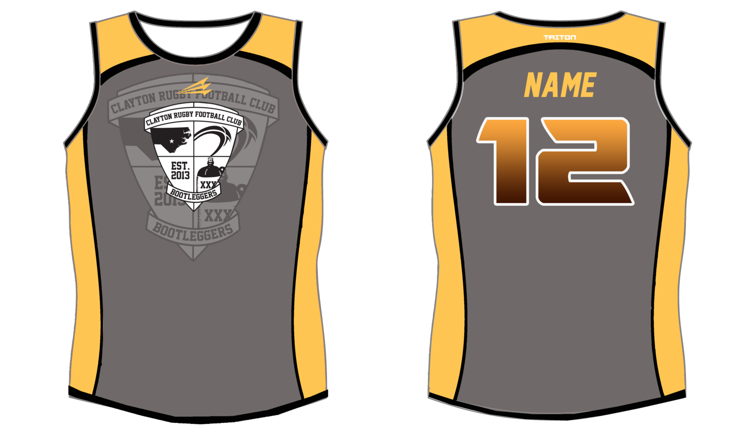 Clayton RFC Rugby Singlet