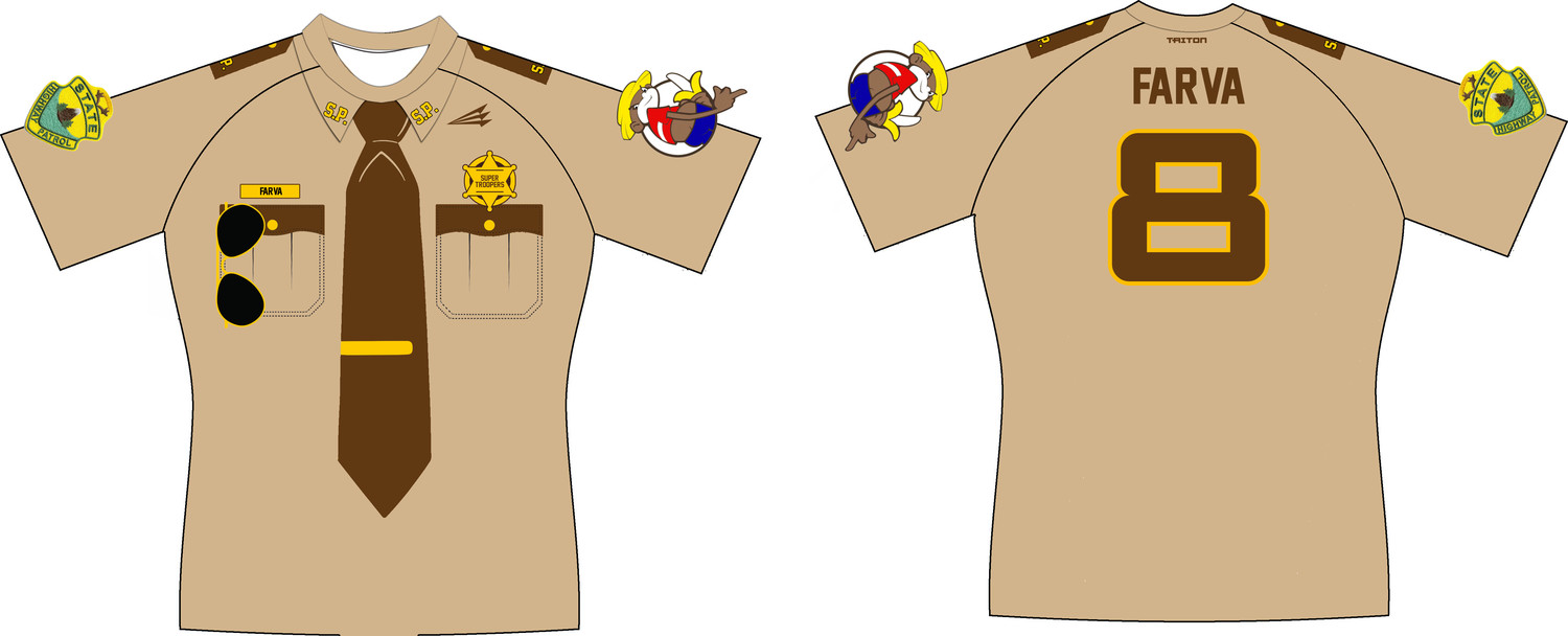 Worchester Super Troopers Rugby Jersey