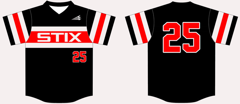 STIX Custom Baseball Jersey Design #2
