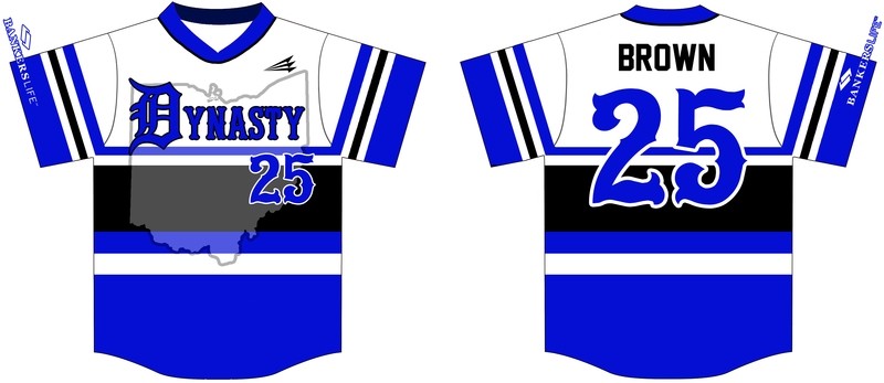 Cincinnati Dynasty Custom Baseball Jersey Design #11
