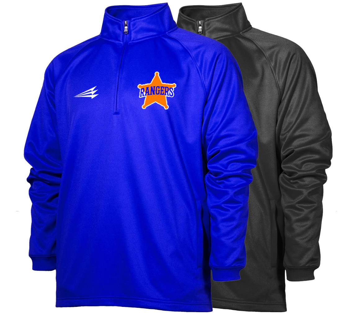Louisburg 68 Rangers Baseball Quarter Zip Jacket