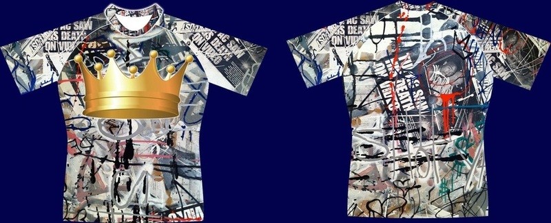 Gold Crown Graffitti Jersey