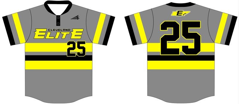 Cleveland Elite Custom Baseball Jersey #2b