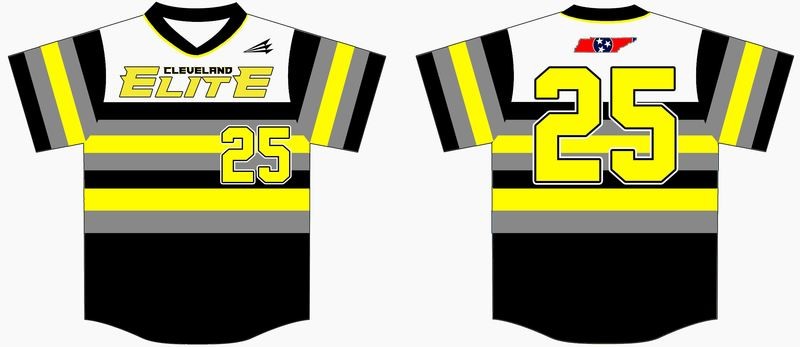 Cleveland Elite Custom Baseball Jersey #1