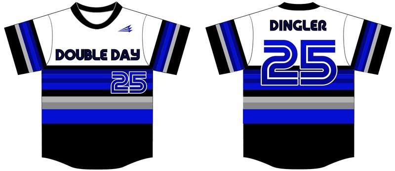 Double Day Vipers Custom Baseball Jersey #2B