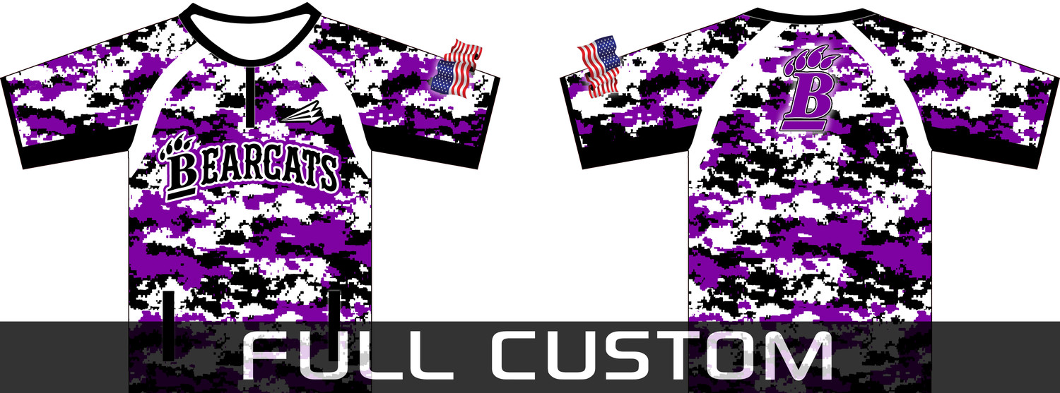 Ballston Bearcats Baseball Custom Cage Jacket #2
