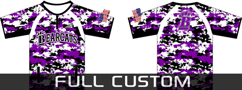 Ballston Bearcats Baseball Custom Cage Jacket #2