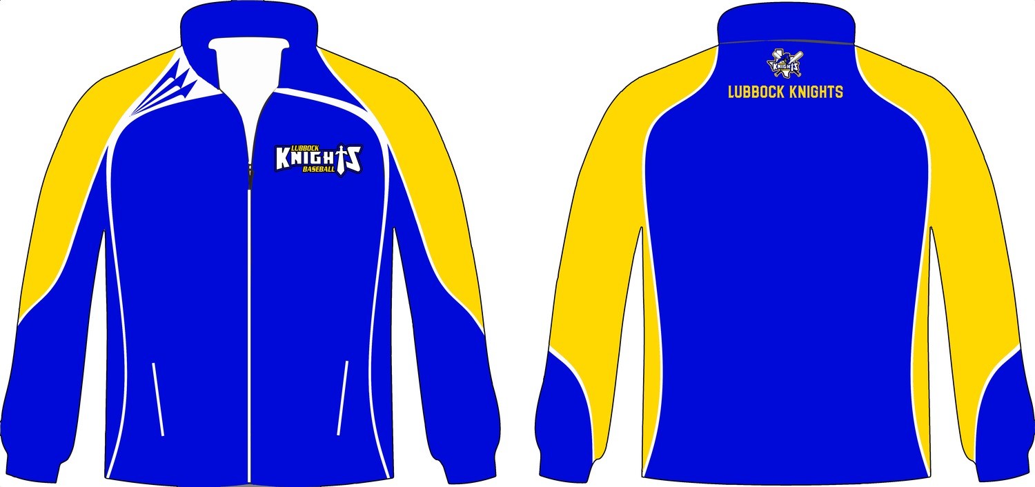 Lubbock Knights Baseball Crusader Rainproof Jacket