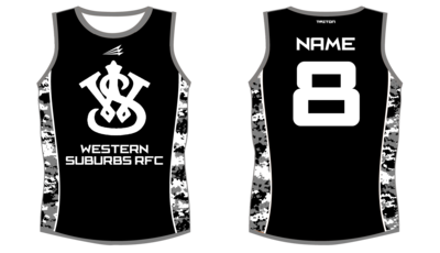 Western Suburbs RFC Rugby Singlet