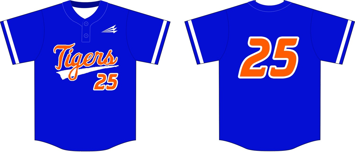 Chilton County High School Custom Baseball  Jersey #3B