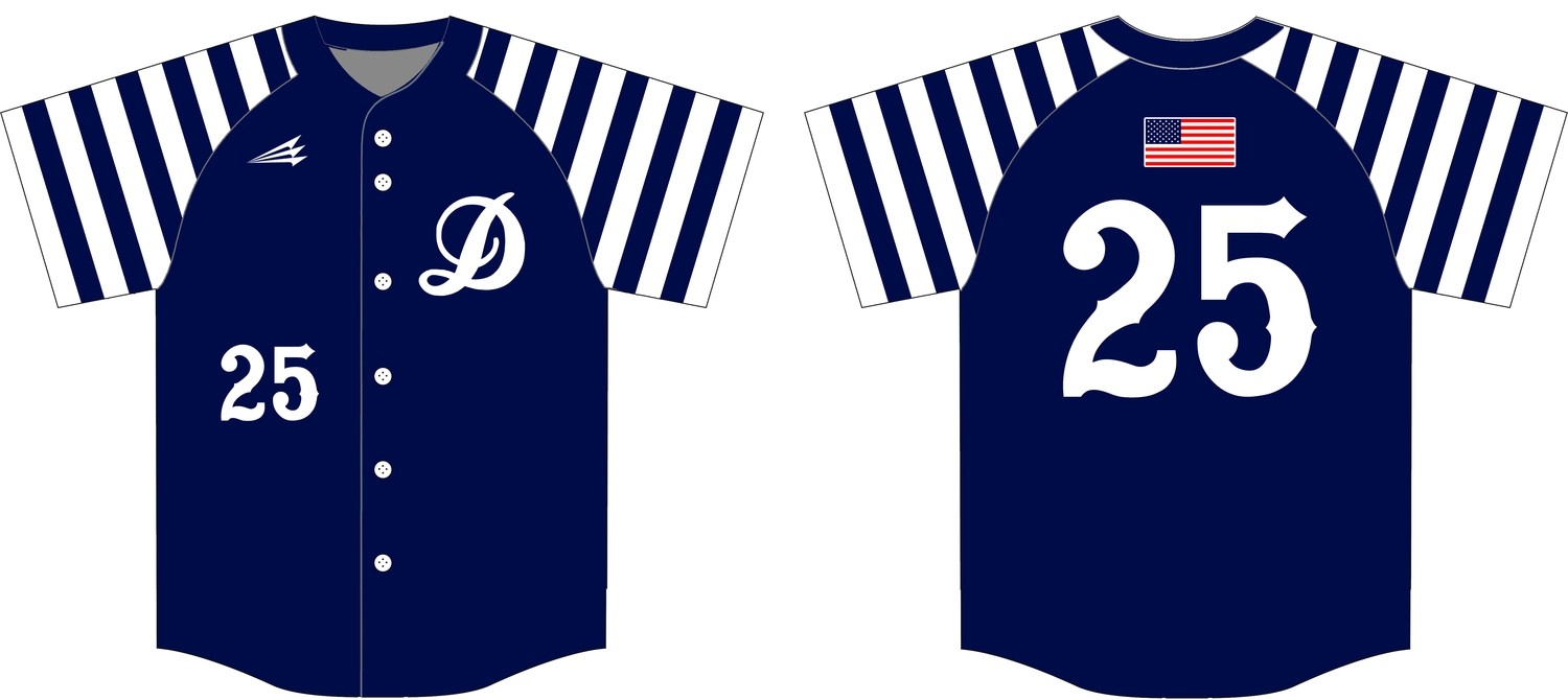 Diamond Simcox Custom Baseball Jersey Design #11C