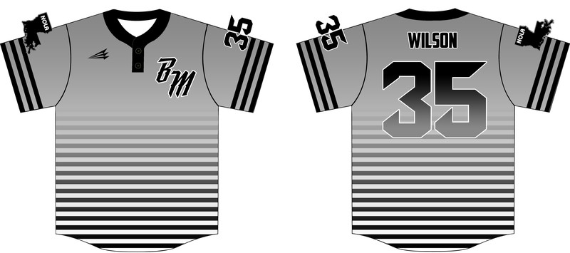 Black Mamba Custom Baseball Jersey #4B